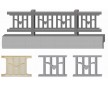 公路立柱塑料模具 擋渣塊模具