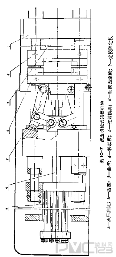 液壓機(jī)械式鎖模機(jī)構(gòu)